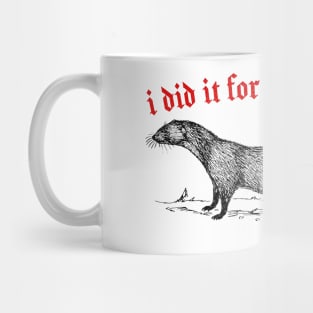 I Did It For The Devilment / Gef The Talking Mongoose Mug